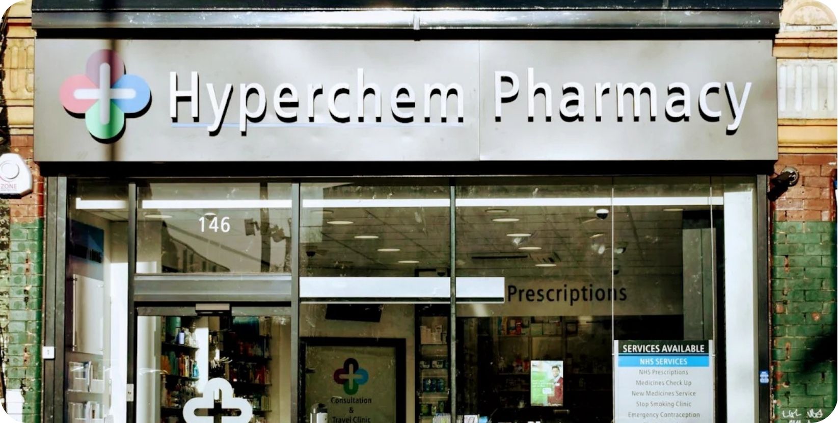 Hyperchem Pharmacy - Willesden Banner