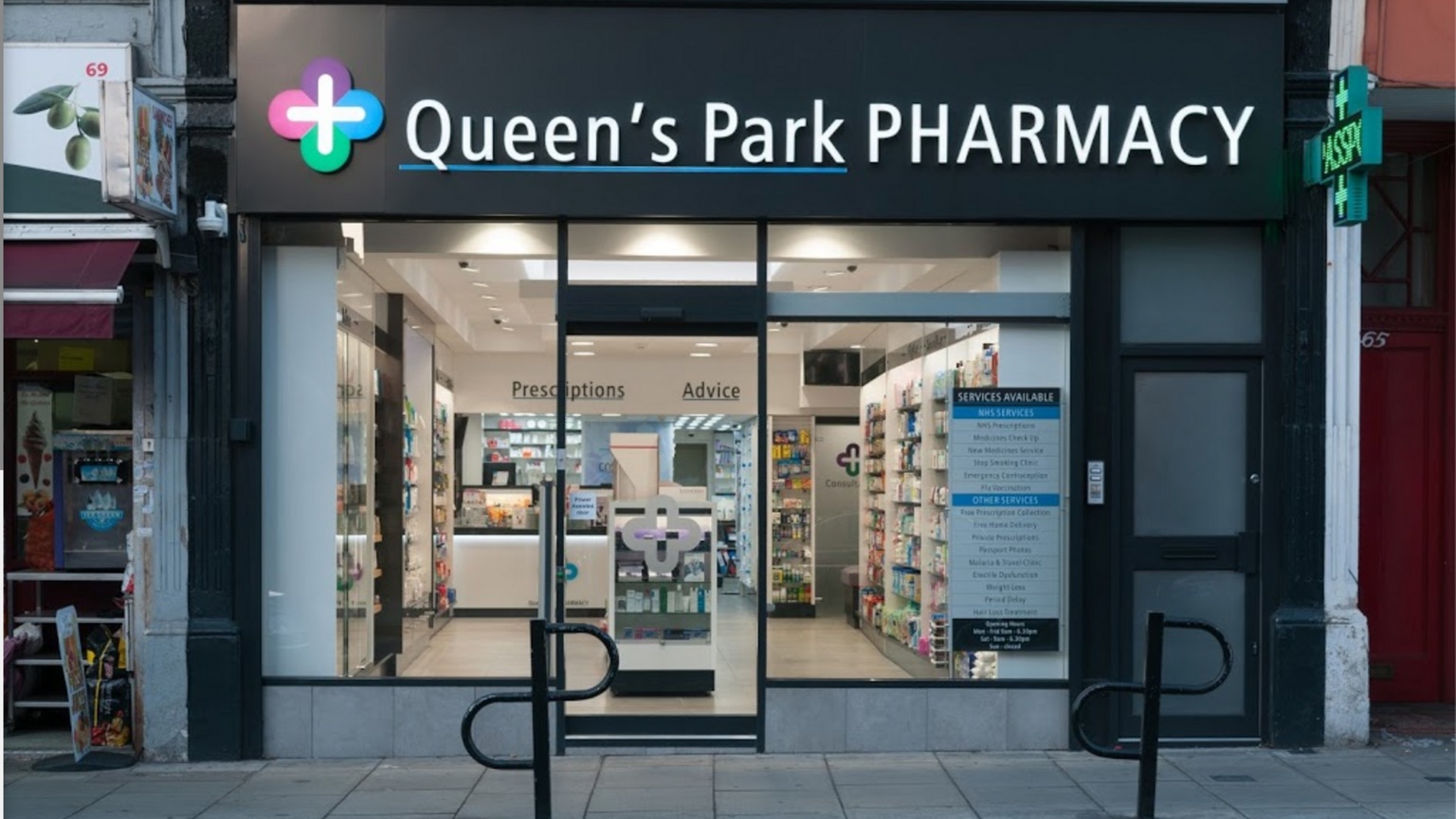 queens park pharmacy